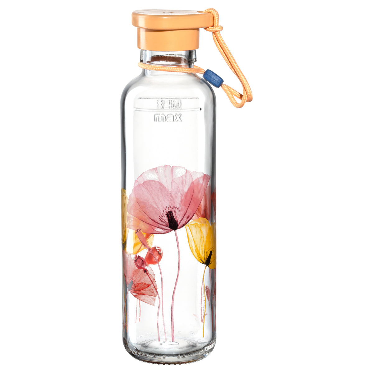 Flasche IN GIRO 500 ml Flower apricot