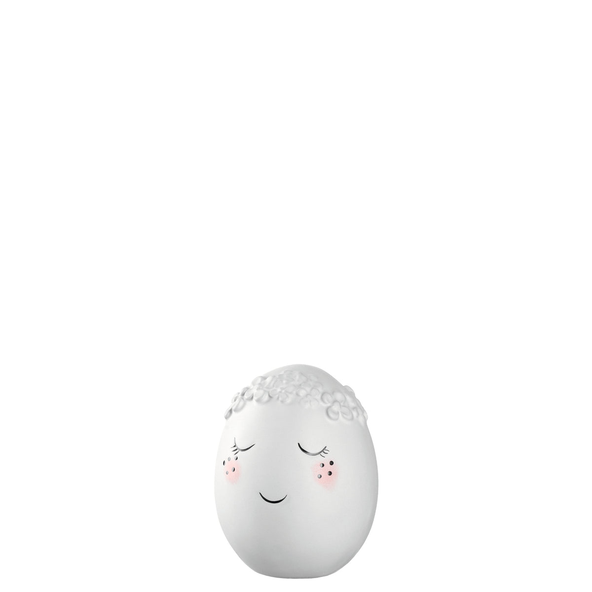Keramikei PESARO 7,4 cm weiß Gesicht