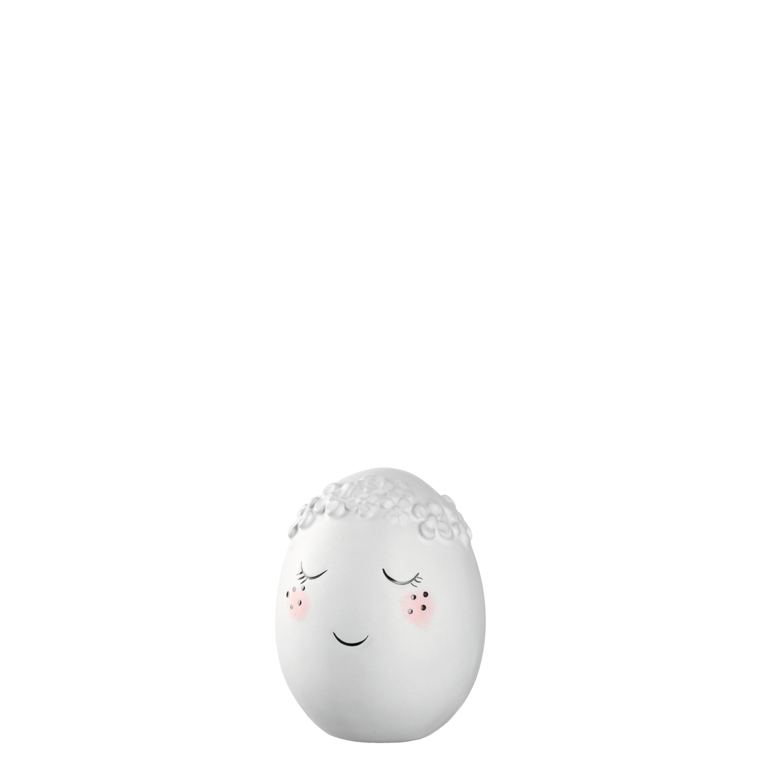 Keramikei PESARO 7,4 cm weiß Gesicht