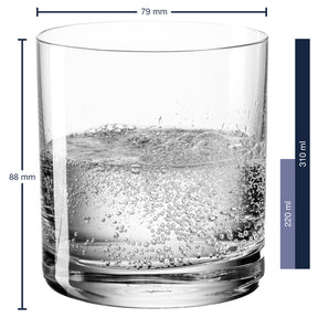 Trinkglas EASY+ 6er-Set 310 ml