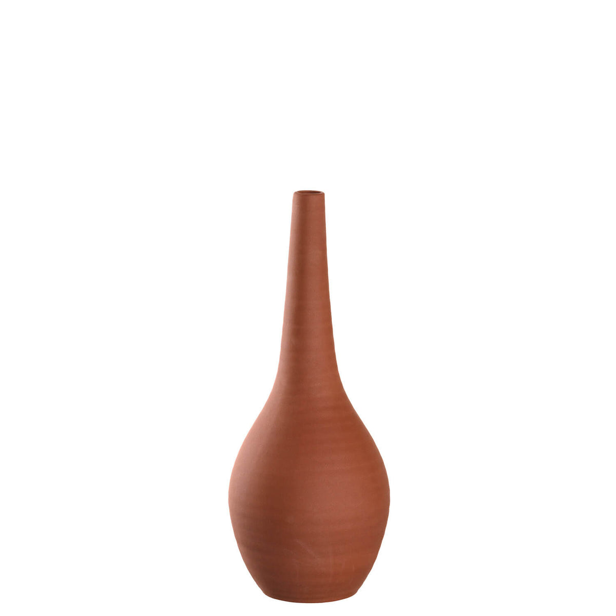 Keramikvase POSTO 40 cm braun