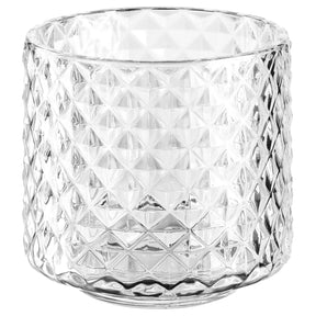 Tischlicht POESIA 4er-Set 10 cm Rauten