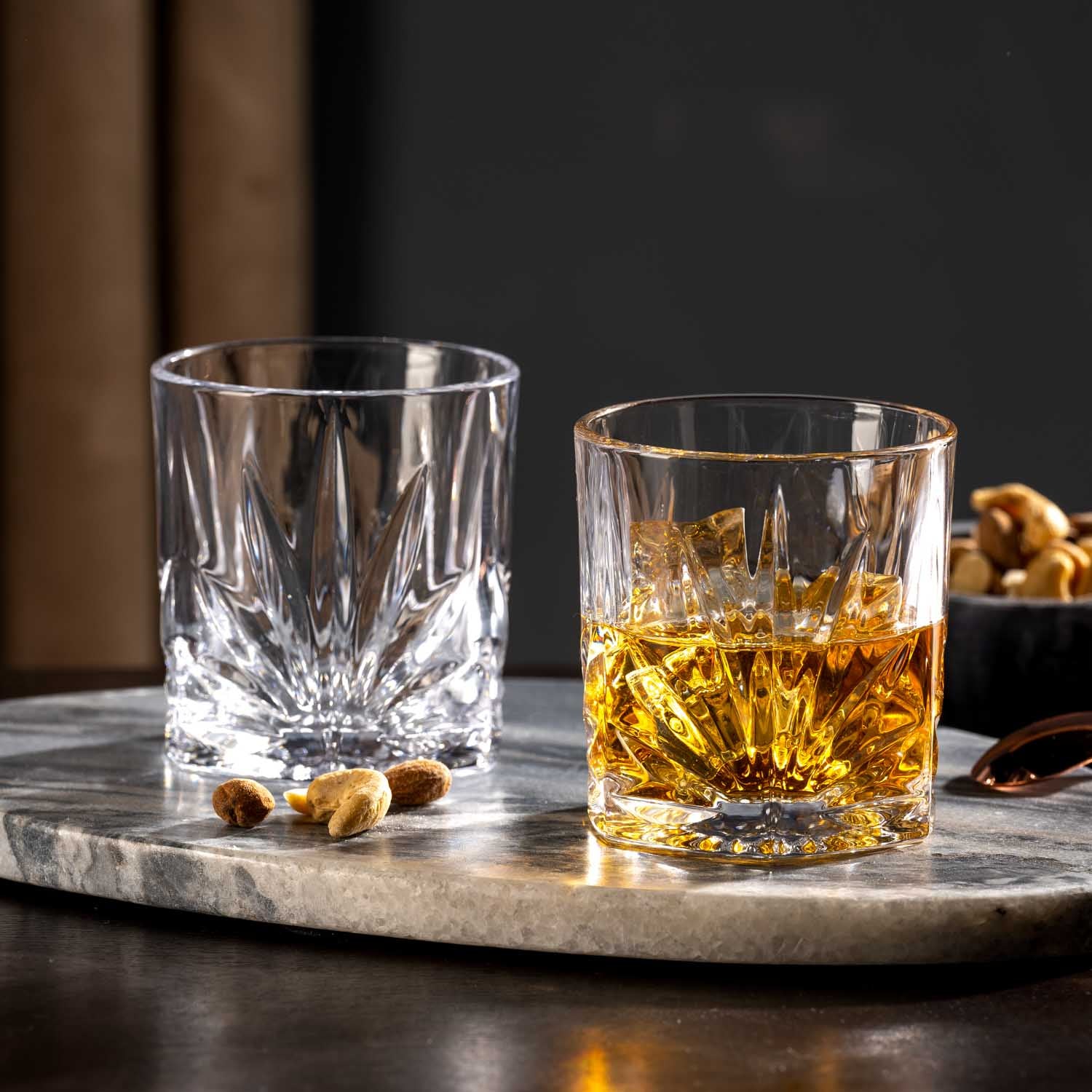Old Fashioned Whisky Gläser IL MONDO 2er-Set 220 ml